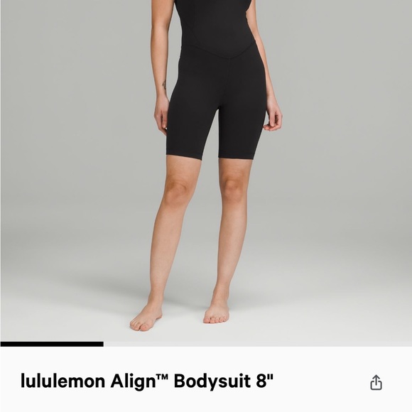 Lululemon align body suit 8” - Picture 5 of 5